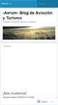 Mobile Screenshot of aerum.wordpress.com