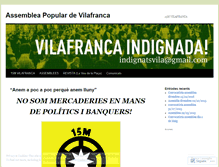 Tablet Screenshot of indignatsvilafranca.wordpress.com