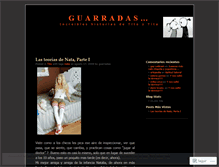 Tablet Screenshot of guarradas.wordpress.com
