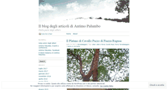 Desktop Screenshot of antimopalumbo.wordpress.com