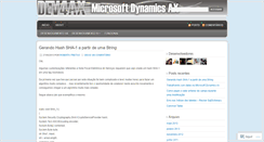 Desktop Screenshot of dev4ax.wordpress.com