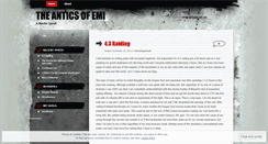 Desktop Screenshot of emithelia.wordpress.com