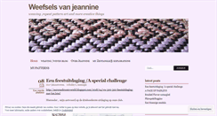 Desktop Screenshot of jskunstweven.wordpress.com