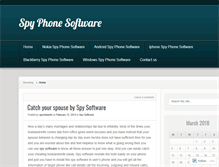 Tablet Screenshot of bestspyphonesoftware.wordpress.com