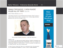 Tablet Screenshot of darkotrifunovic.wordpress.com