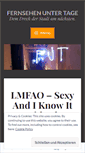 Mobile Screenshot of fernsehenuntertage.wordpress.com