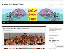 Tablet Screenshot of mowswimteam.wordpress.com