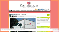Desktop Screenshot of kemmiedotcom.wordpress.com