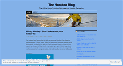 Desktop Screenshot of bloghoodoo.wordpress.com