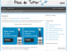 Tablet Screenshot of dicasdetwitter.wordpress.com
