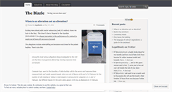 Desktop Screenshot of legalbizzle.wordpress.com