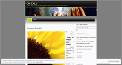 Desktop Screenshot of oncallstrategy.wordpress.com