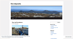 Desktop Screenshot of finedeposits.wordpress.com