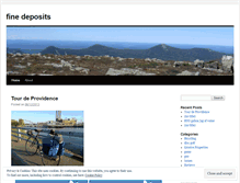 Tablet Screenshot of finedeposits.wordpress.com