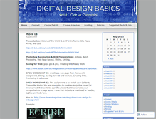 Tablet Screenshot of ddbsummer.wordpress.com