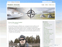 Tablet Screenshot of nordicangler.wordpress.com