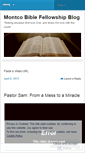 Mobile Screenshot of montcobf.wordpress.com