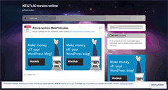 Desktop Screenshot of nectlix.wordpress.com