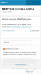 Mobile Screenshot of nectlix.wordpress.com
