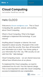 Mobile Screenshot of clocom.wordpress.com