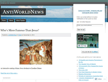 Tablet Screenshot of antiworldnews.wordpress.com