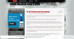 Desktop Screenshot of frankwilhelmgaul.wordpress.com