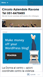 Mobile Screenshot of circoloravone.wordpress.com