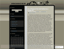 Tablet Screenshot of efracassa.wordpress.com