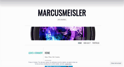 Desktop Screenshot of marcusmeisler.wordpress.com