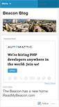 Mobile Screenshot of beaconblog.wordpress.com