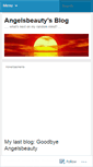 Mobile Screenshot of angelsbeauty.wordpress.com