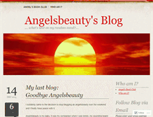 Tablet Screenshot of angelsbeauty.wordpress.com