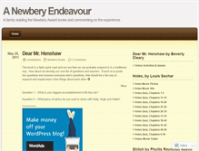 Tablet Screenshot of conwayman.wordpress.com