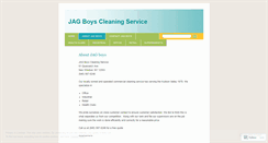 Desktop Screenshot of jagboyscleaningservice.wordpress.com