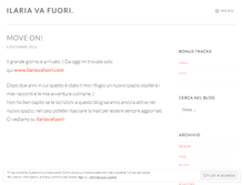 Tablet Screenshot of ilariavafuori.wordpress.com