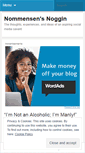 Mobile Screenshot of nathannommensen.wordpress.com