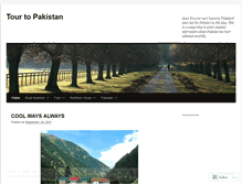 Tablet Screenshot of explorepak.wordpress.com