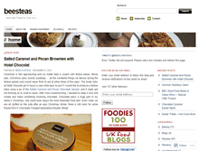 Tablet Screenshot of beesteas.wordpress.com