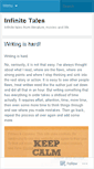 Mobile Screenshot of infinitetales.wordpress.com
