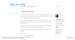 Desktop Screenshot of holysexuality.wordpress.com