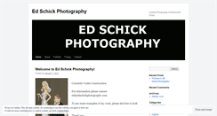 Desktop Screenshot of edschickphoto.wordpress.com