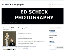 Tablet Screenshot of edschickphoto.wordpress.com