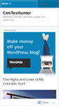 Mobile Screenshot of centexhunter.wordpress.com