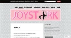 Desktop Screenshot of joystorks.wordpress.com