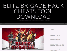 Tablet Screenshot of blitzbrigadehackss.wordpress.com