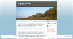 Desktop Screenshot of downhillnut.wordpress.com