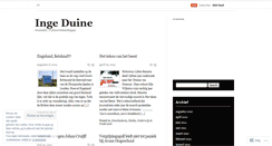 Desktop Screenshot of ingeduine.wordpress.com