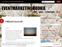 Tablet Screenshot of eventmarketingrookie.wordpress.com