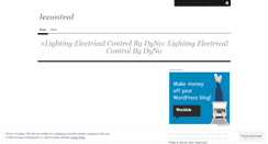 Desktop Screenshot of lecontrol.wordpress.com