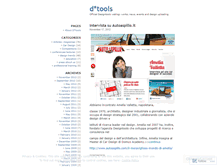 Tablet Screenshot of dtools.wordpress.com